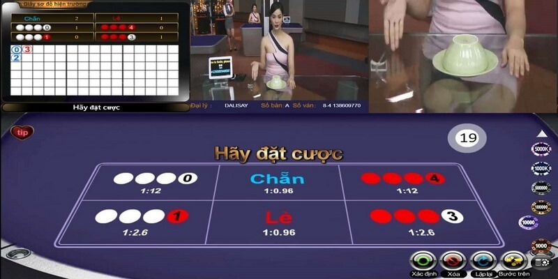 Xóc đĩa online và các mẹo phán đoán cửa về chuẩn nhất 1 Các lựa chọn cược xóc đĩa hoàn trả rất hấp dẫn